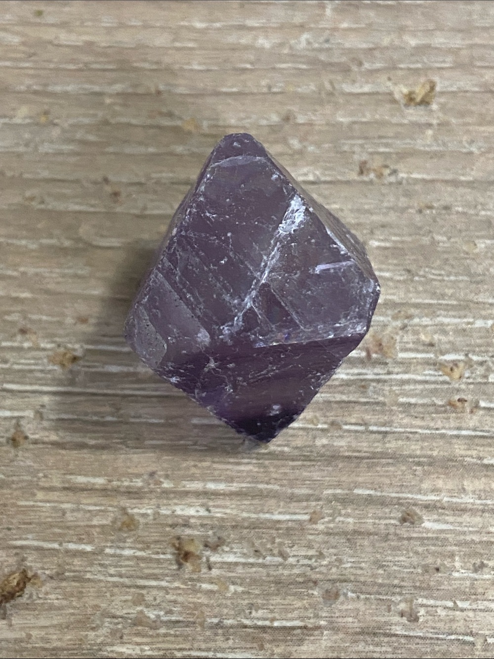 Rough Fluorite Octahedron